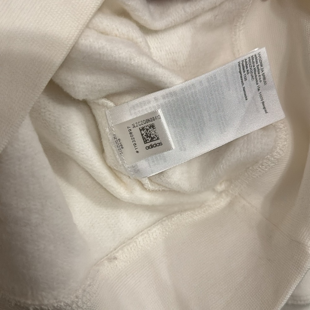 ALEXANDER WANG x ADIDAS crew neck sweatshirt with red print on front & back Sz.M - Picture 7 of 15